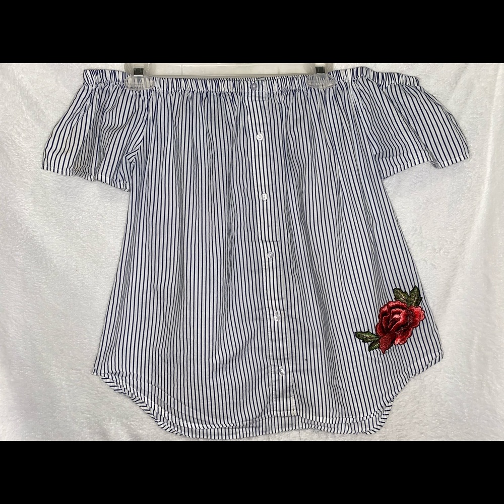 Charlotte Russe - Off shoulder blouse